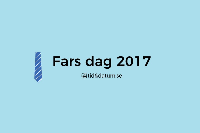 Fars dag 2017 © tidochdatum.se